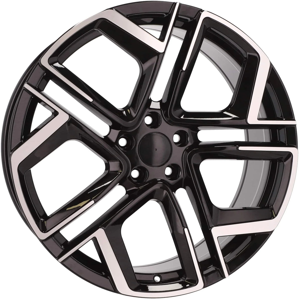 Alu kola pro Volkswagen Y1243 8.5x19 5x112 ET38 57.1 Black Polished | Wheelsup.cz