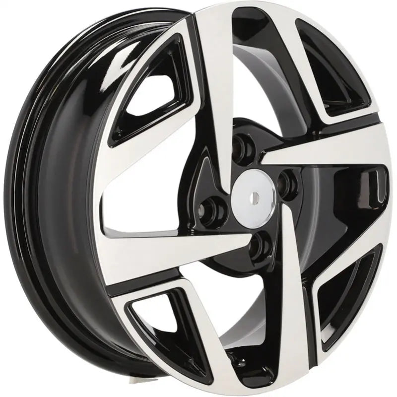 Alu kola pro Hyundai Y1245 5x14 4x100 ET41 54.1 Black Polished | Wheelsup.cz