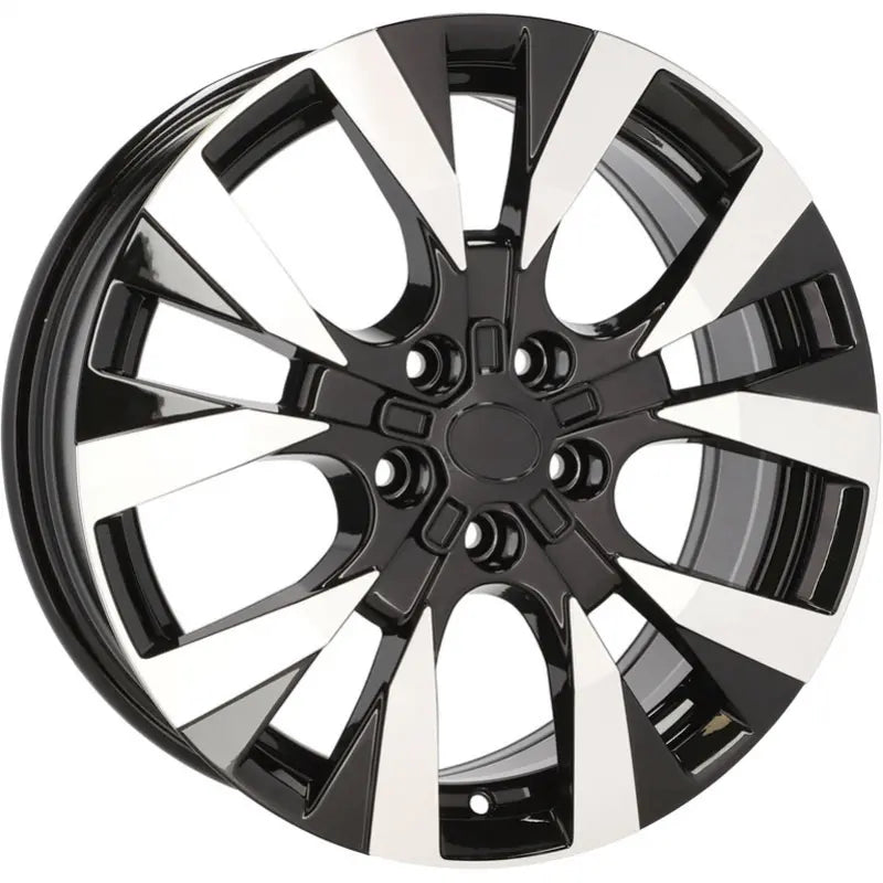 Alu kola pro Citroen Y1248 7x17 5x108 ET45 65.1 Black Polished | Wheelsup.cz