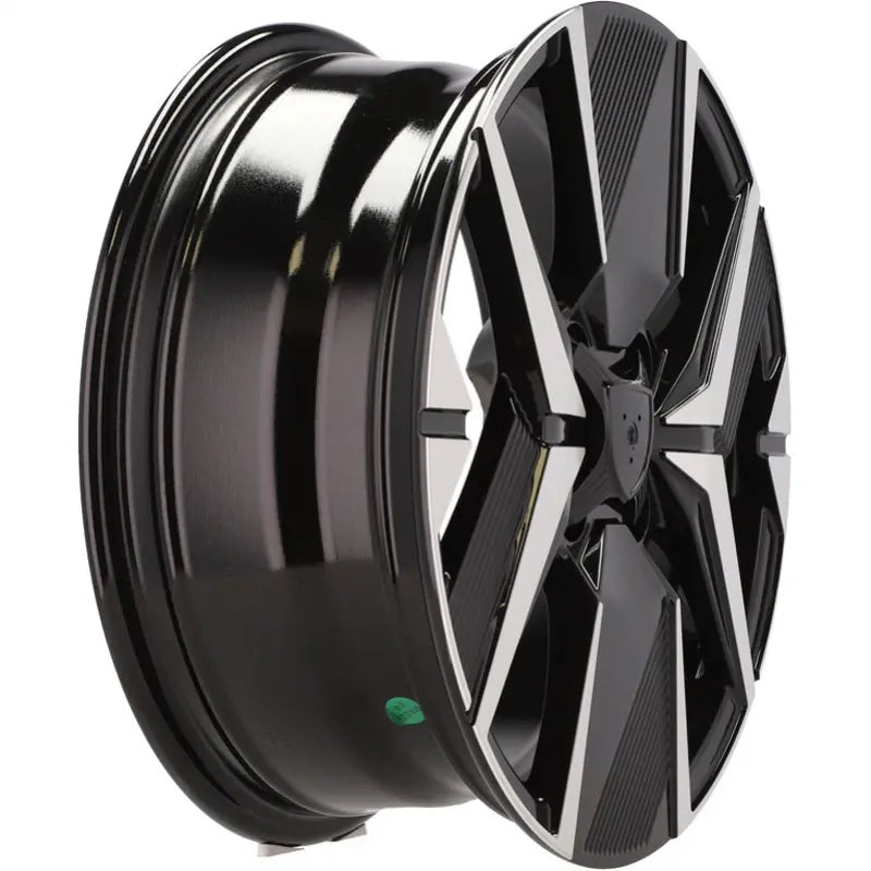 Alu kola pro Peugeot Y1256 6.5x16 4x108 ET32 65.1 Black Polished | Wheelsup.cz