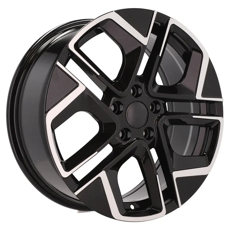 Alu kola pro Volkswagen Y1258 7.5x17 5x112 ET51 57.1 Black Polished | Wheelsup.cz