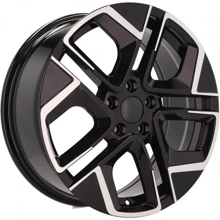 Alu kola pro Volkswagen Y1258 7.5x17 5x112 ET51 57.1 Black Polished | Wheelsup.cz
