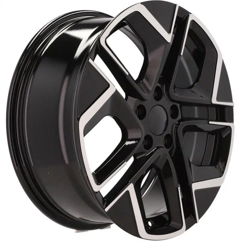 Alu kola pro Volkswagen Y1258 7.5x17 5x112 ET51 57.1 Black Polished | Wheelsup.cz