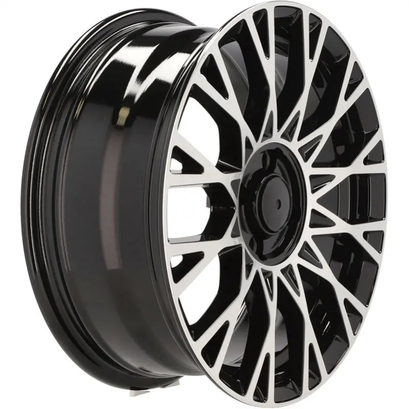Alu kola pro Fiat Y1283 6.5x16 4x98 ET35 58.1 Black Polished