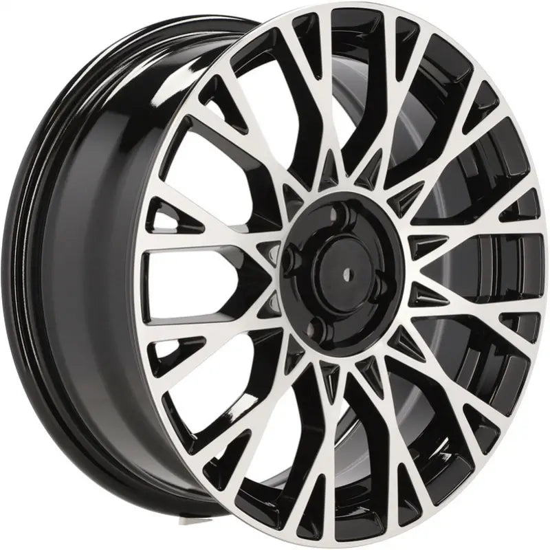Alu kola pro Fiat Y1283 6.5x16 4x98 ET35 58.1 Black Polished