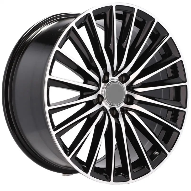 Alu kola pro Mercedes Y5909B 9.5x20 5x112 ET35.5 66.6 Black Polished | Wheelsup.cz