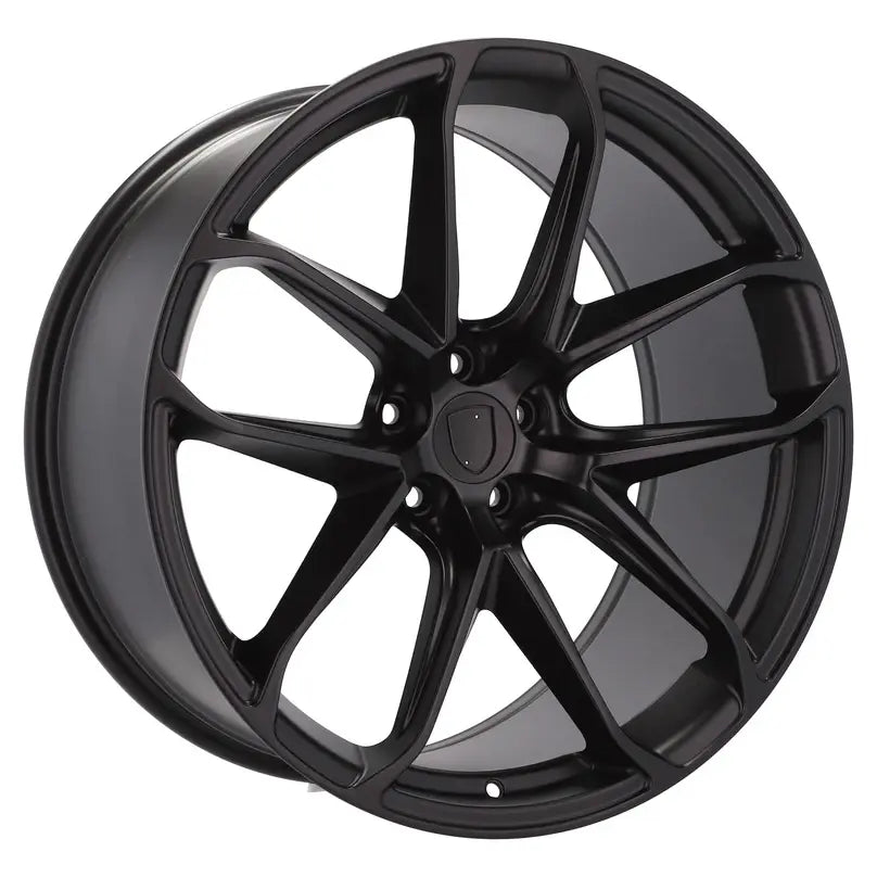 Alu kola pro Porsche Y5985B 10x21 5x112 ET19 66.6 Black Half Matt | Wheelsup.cz