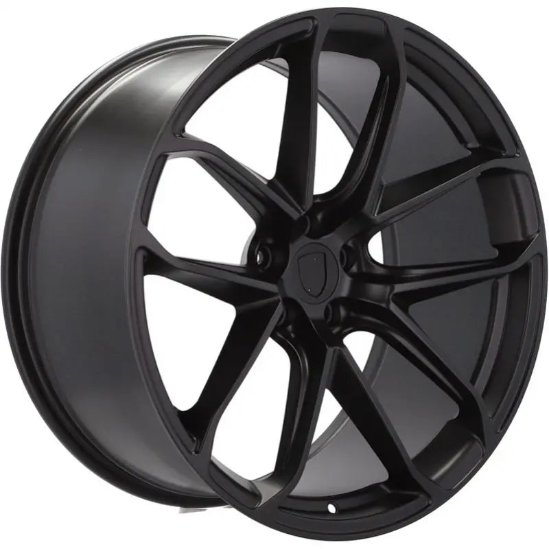 Alu kola pro Porsche Y5985B 10x21 5x112 ET19 66.6 Black Half Matt | Wheelsup.cz