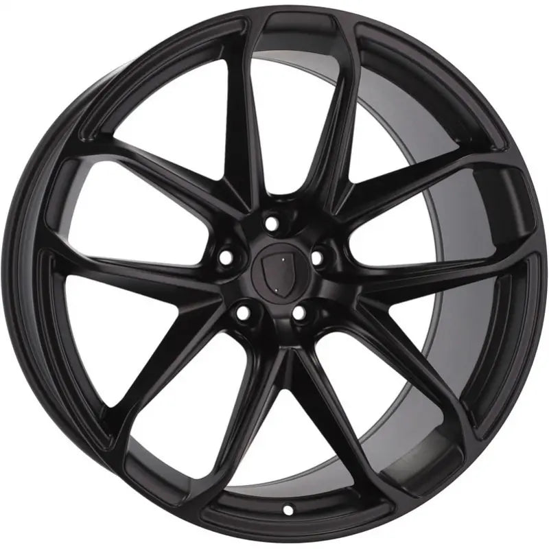 Alu kola pro Porsche Y5985B 9x21 5x112 ET26 66.6 Black Half Matt | Wheelsup.cz