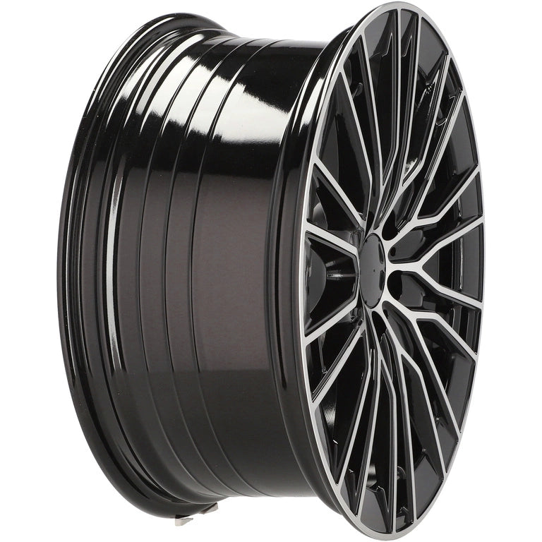 Alu kola pro Mercedes YF0427 8.5x19 5x112 ET35.5 66.6 Black Polished | Wheelsup.cz