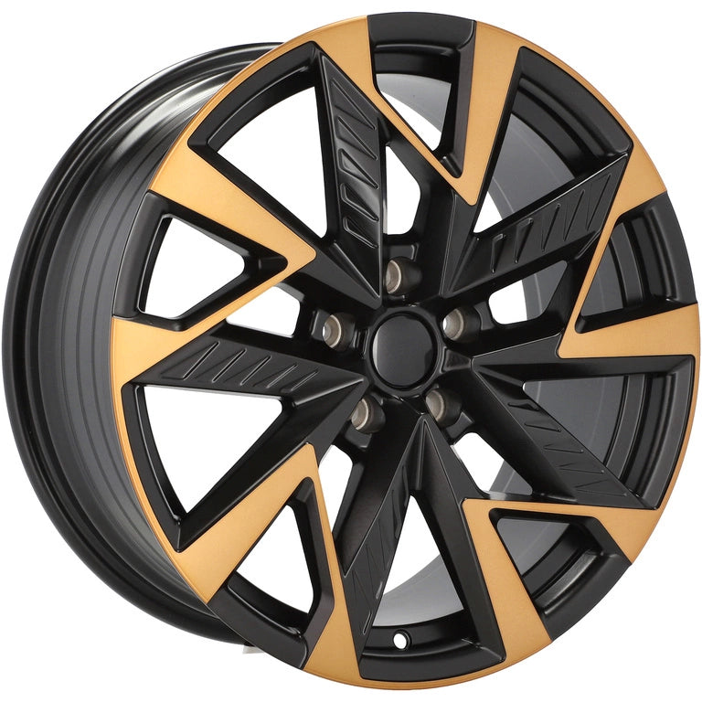 Alu kola pro Cupra YF0443 8x19 5x112 ET40 57.1 Black Polished Half Matt Cooper | Wheelsup.cz