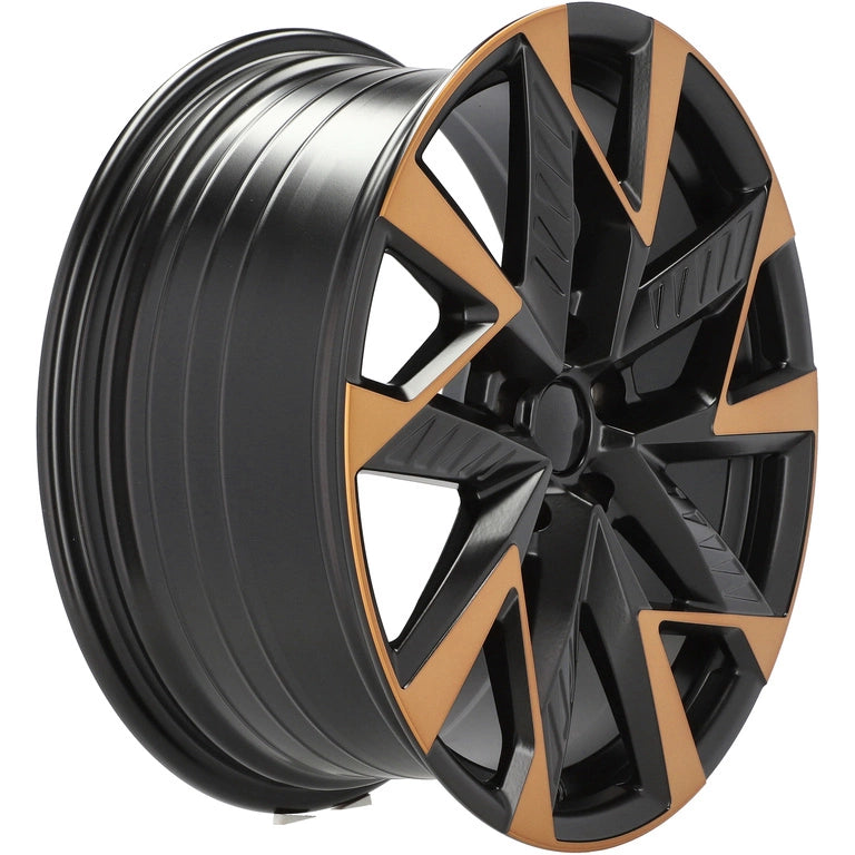 Alu kola pro Cupra YF0443 8x19 5x112 ET40 57.1 Black Polished Half Matt Cooper | Wheelsup.cz