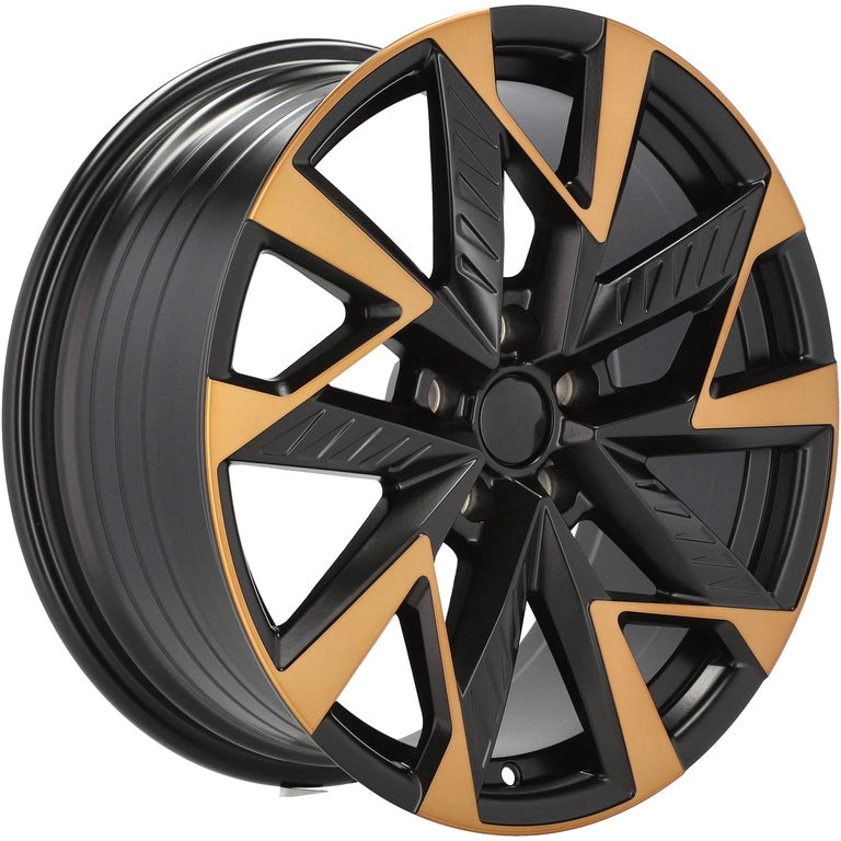 Alu kola pro Cupra YF0443 8x19 5x112 ET40 57.1 Black Polished Half Matt Cooper | Wheelsup.cz