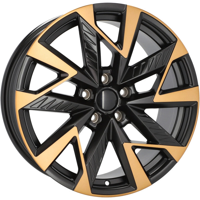 Alu kola pro Cupra YF0443 8x19 5x112 ET40 57.1 Black Polished Half Matt Cooper | Wheelsup.cz