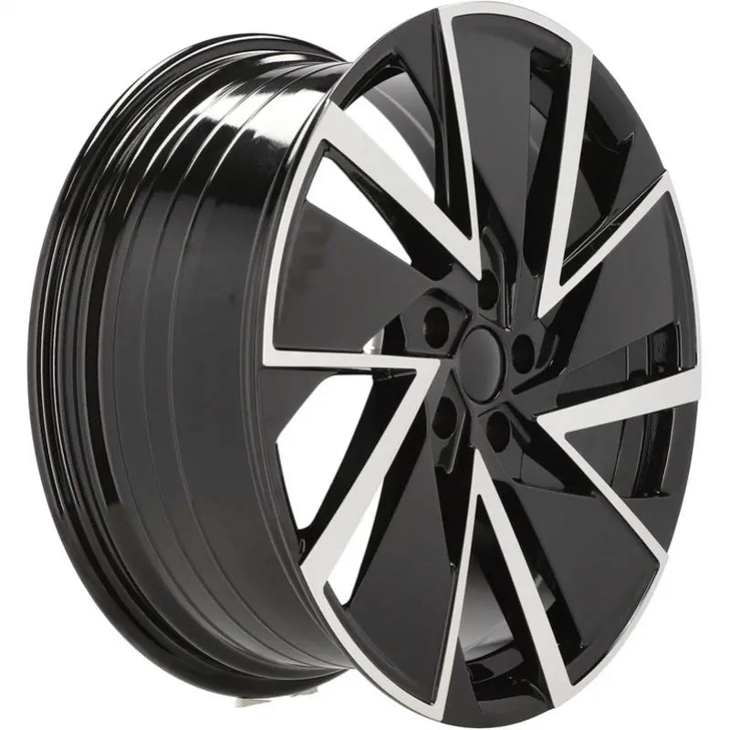 Alu kola pro Škoda YF0445 8x19 5x112 ET45 57.1 Black Polished | Wheelsup.cz
