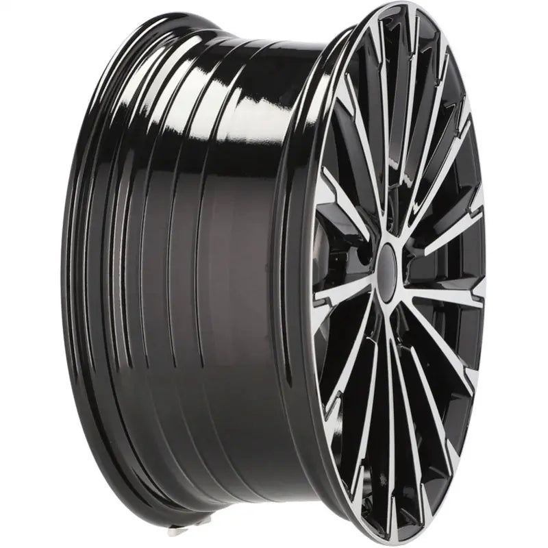 Alu kola pro Škoda YF0446 8x18 5x112 ET45 57.1 Black Polished | Wheelsup.cz