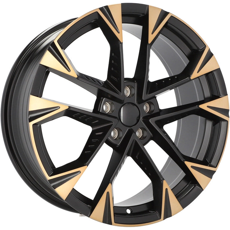 Alu kola pro Cupra YF1150 8x18 5x112 ET40 57.1 Black Polished Half Matt Cooper