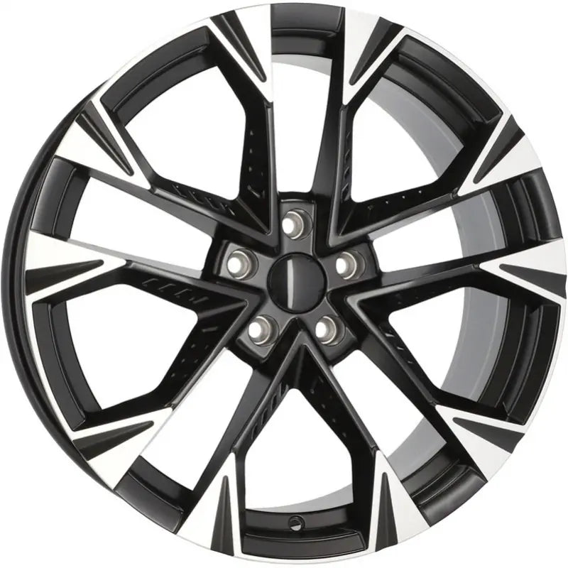 Alu kola pro Cupra YF1150 8x18 5x112 ET40 57.1 Black Polished Half Matt | Wheelsup.cz