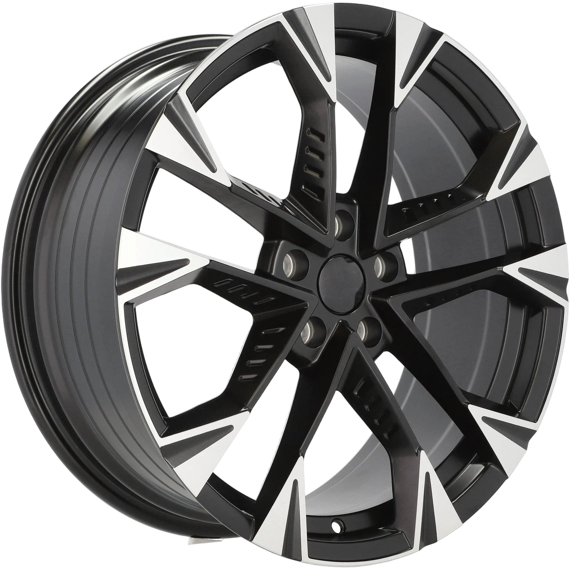 Alu kola pro Cupra YF1150 8x18 5x112 ET40 57.1 Black Polished Half Matt | Wheelsup.cz