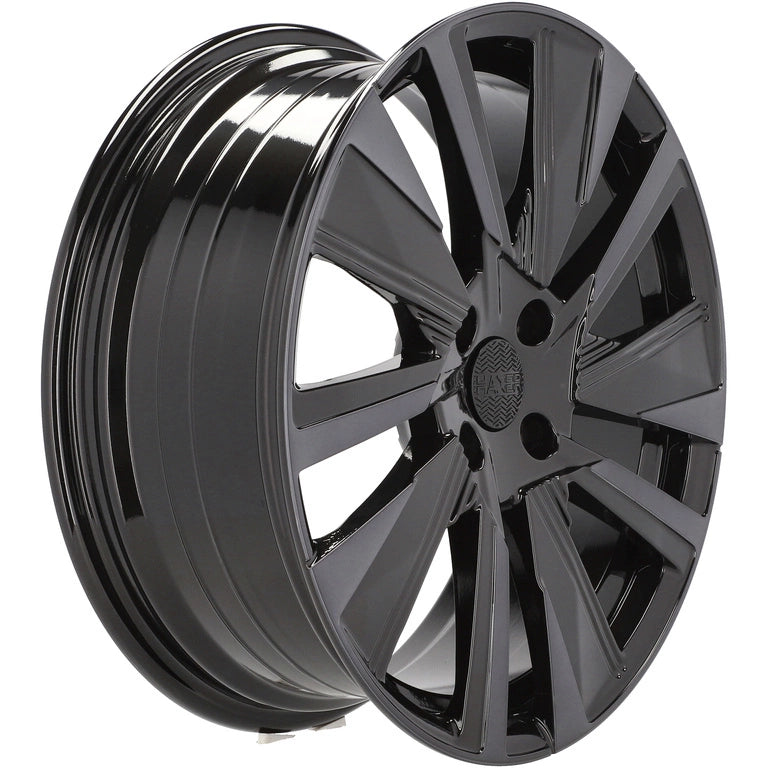 Alu kola pro Peugeot YF1152 7x18 4x108 ET35 65.1 Black & Tinted Face | Wheelsup.cz