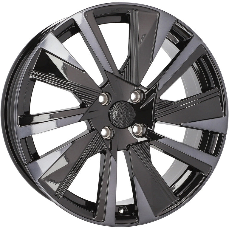 Alu kola pro Peugeot YF1152 7x18 4x108 ET35 65.1 Black & Tinted Face | Wheelsup.cz