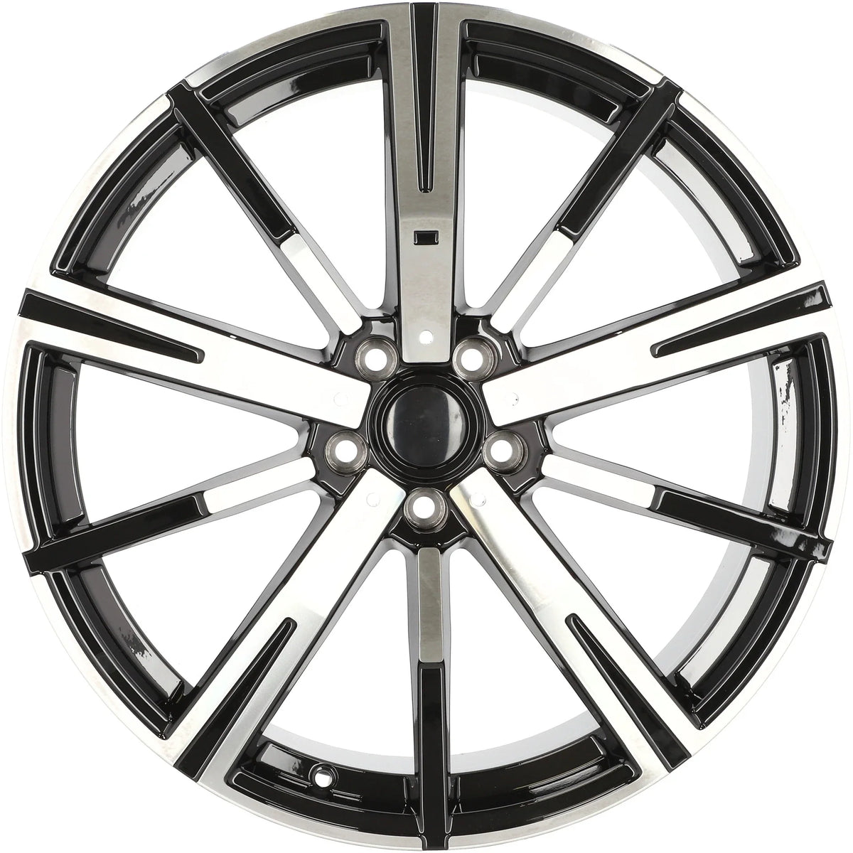 Alu kola pro BMW YF1156 8.5x20 5x112 ET26 66.6 Black Polished