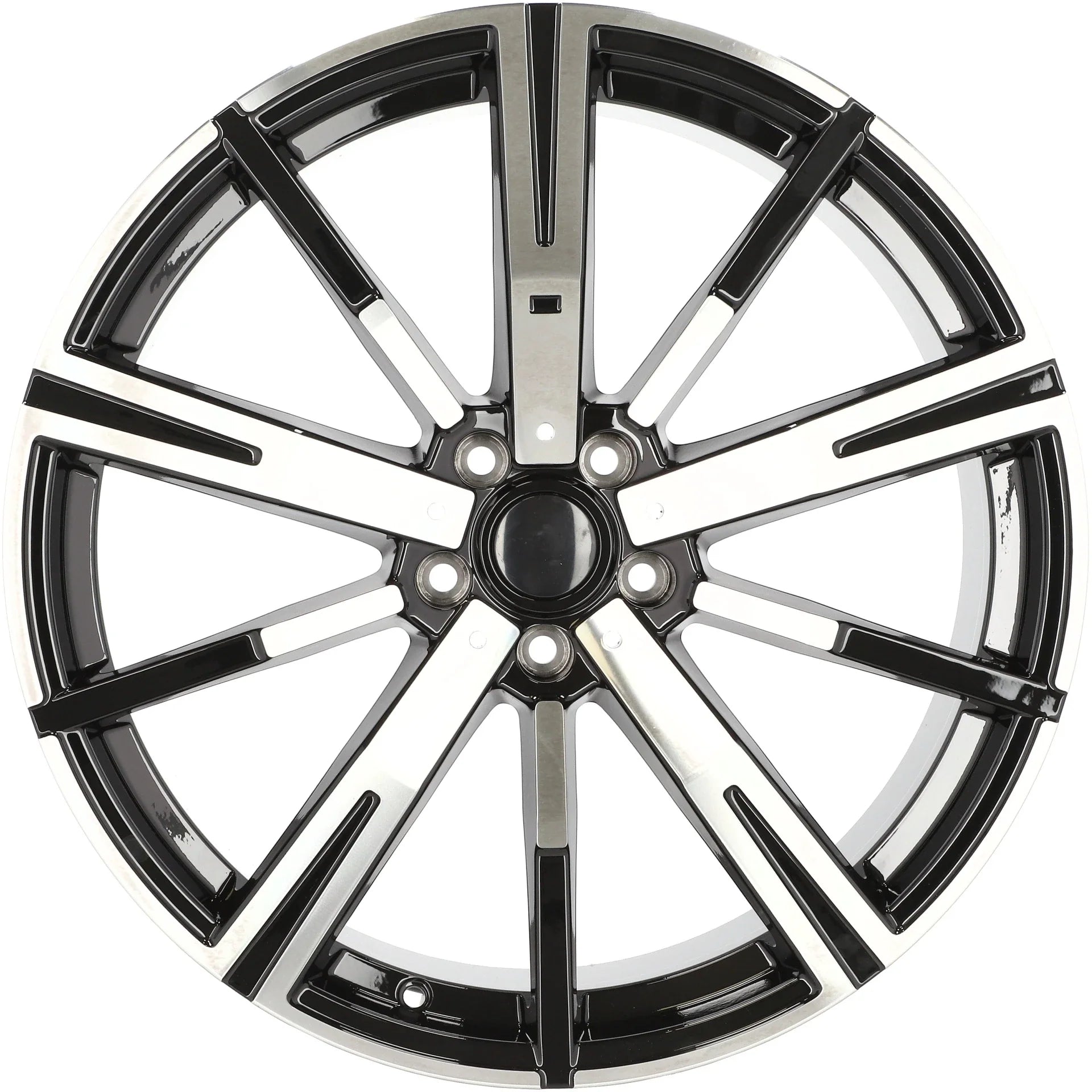 Alu kola pro BMW YF1156 8x19 5x112 ET27 66.6 Black Polished