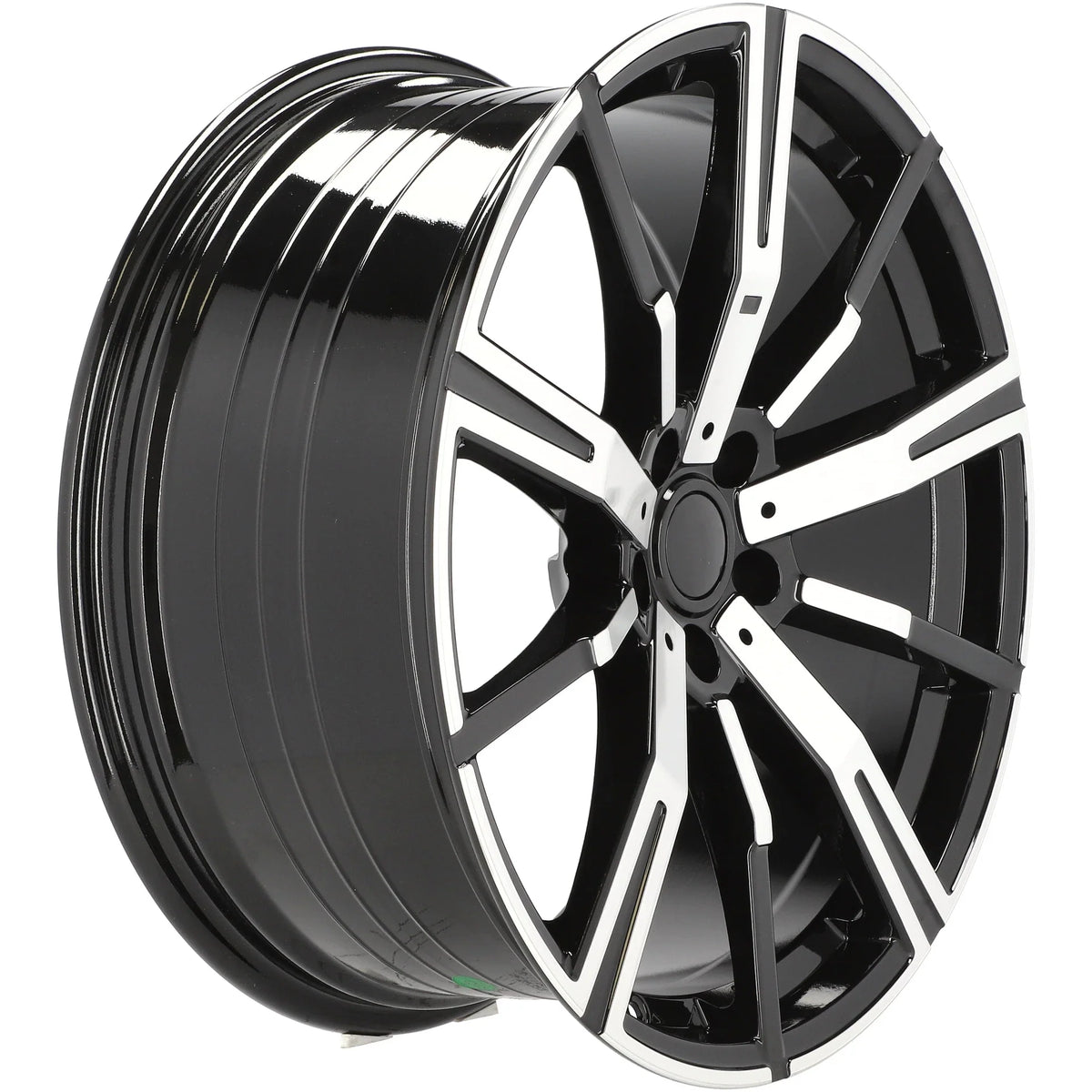 Alu kola pro BMW YF1156 9.5x20 5x112 ET40 66.6 Black Polished | Wheelsup.cz
