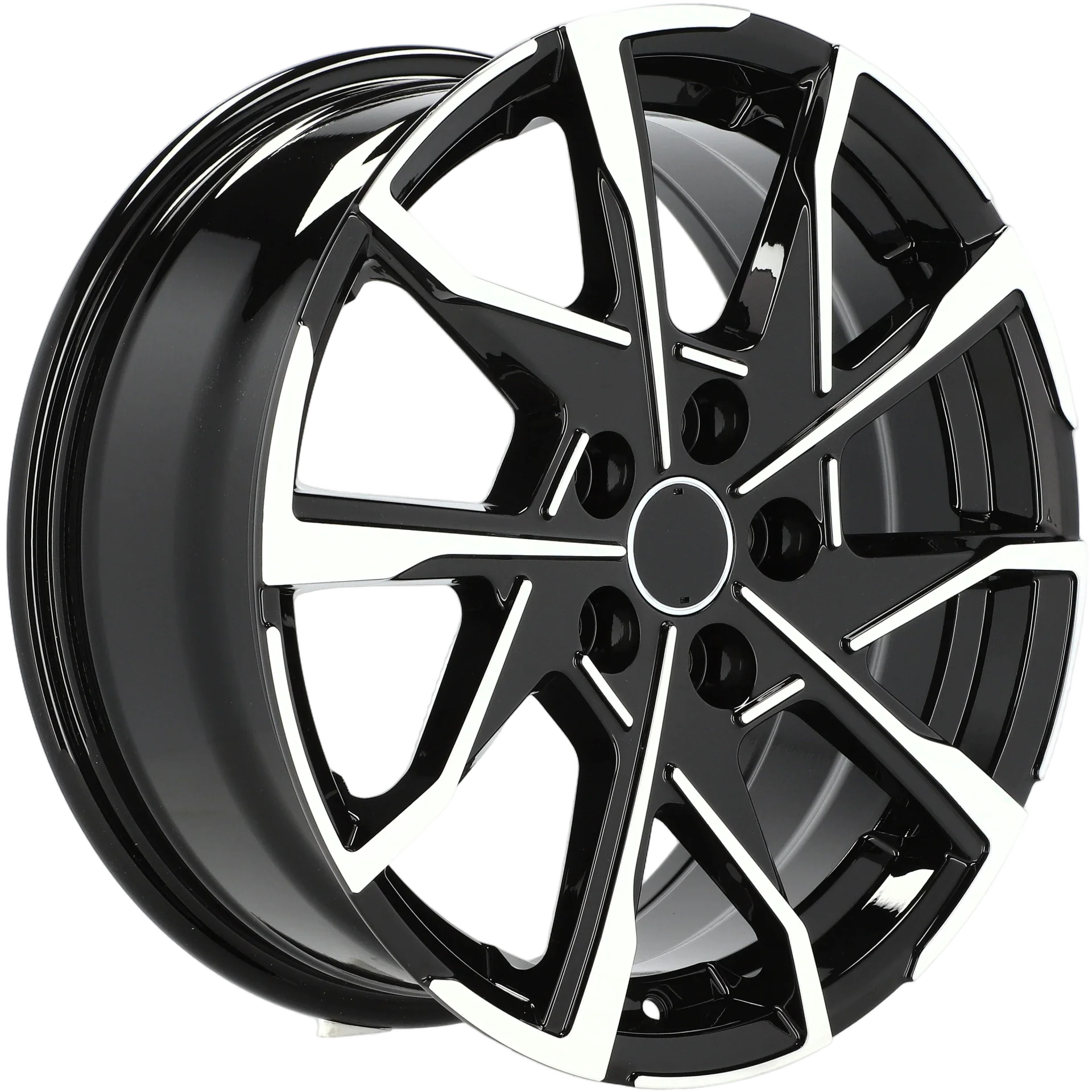 Alu kola pro Toyota YF1159 7x17 5x114.3 ET38 60.1 Black Polished | Wheelsup.cz