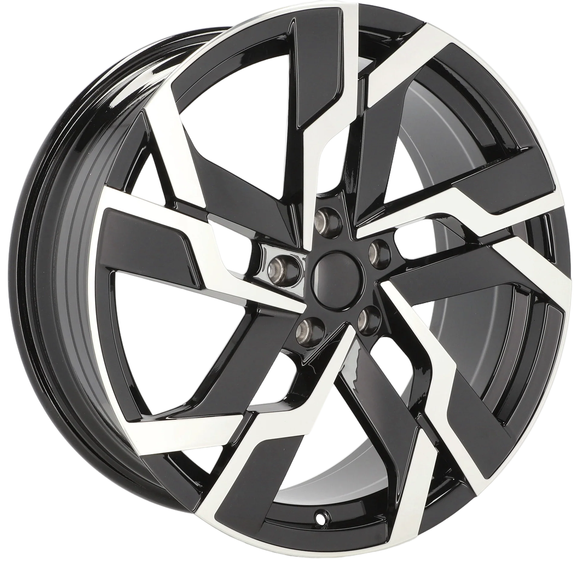 Alu kola pro Škoda YF5696 8x19 5x112 ET41 57.1 Black Polished | Wheelsup.cz