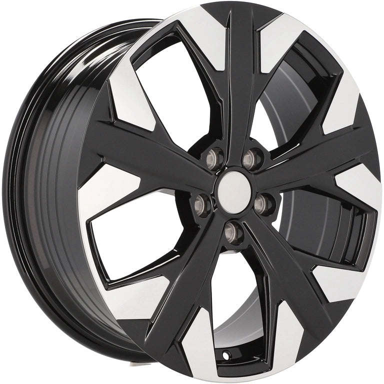 Alu kola pro Kia YF5699 7.5x18 5x114.3 ET51 67.1 Black Polished | Wheelsup.cz
