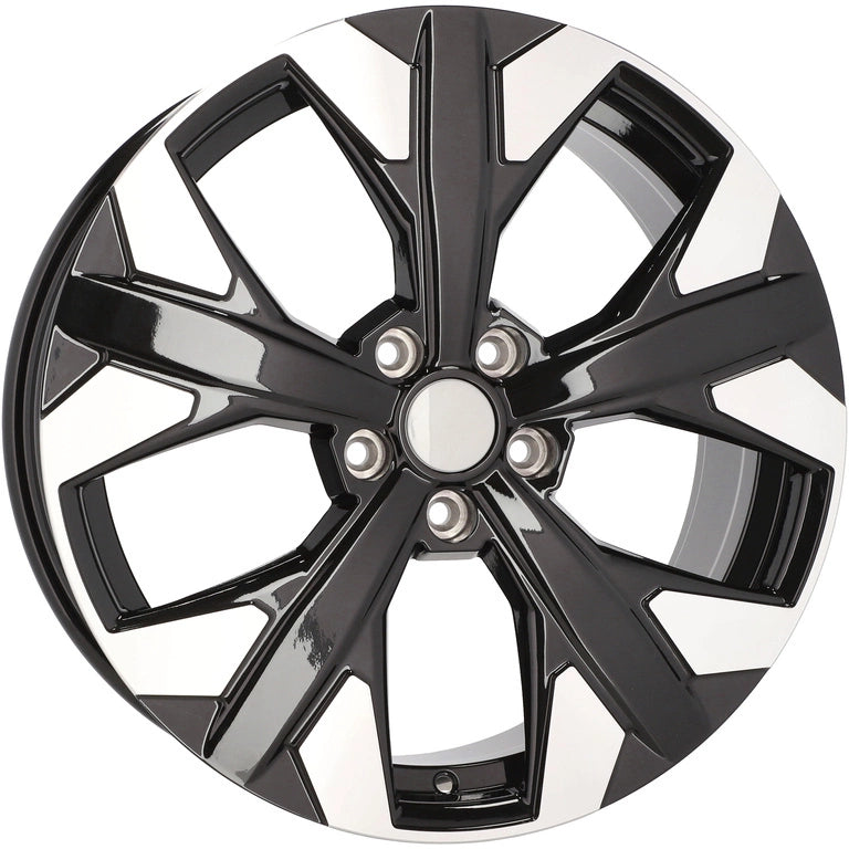 Alu kola pro Kia YF5699 7.5x19 5x114.3 ET51 67.1 Black Polished | Wheelsup.cz