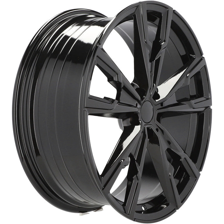 Alu kola pro BMW YF5710 8x19 5x112 ET46 66.6 Black | Wheelsup.cz