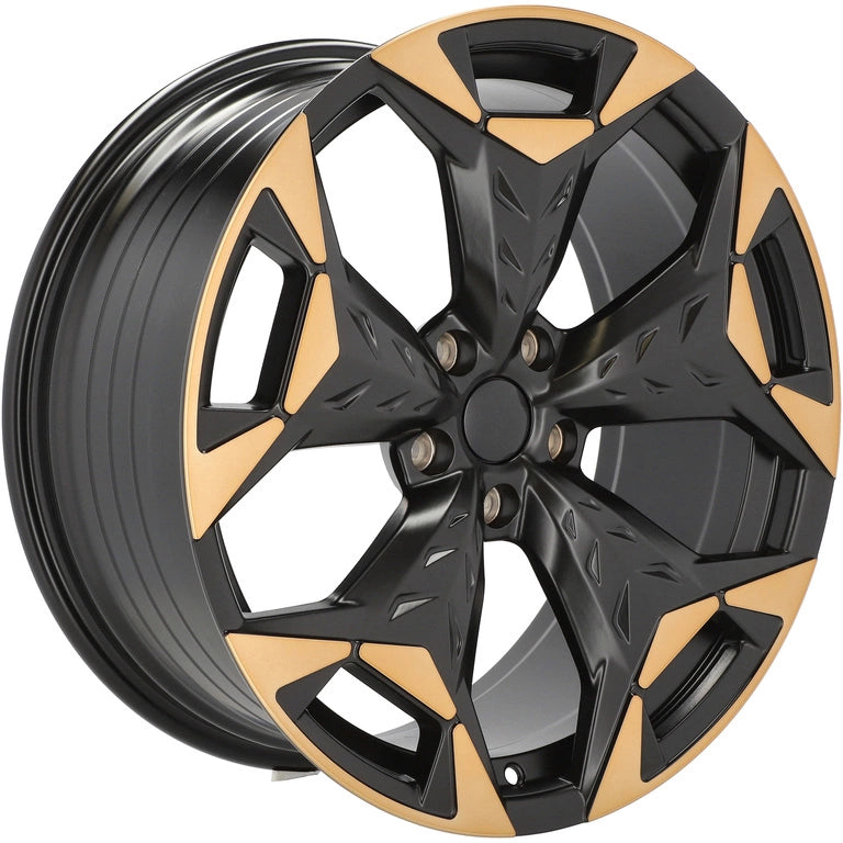 Alu kola pro Cupra YF5717 8x18 5x112 ET38 57.1 Black Polished Half Matt Cooper | Wheelsup.cz