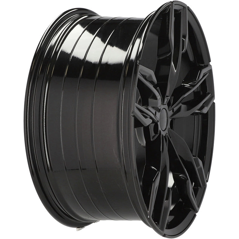 Alu kola pro BMW YF5718 8x20 5x112 ET27 66.6 Black | Wheelsup.cz