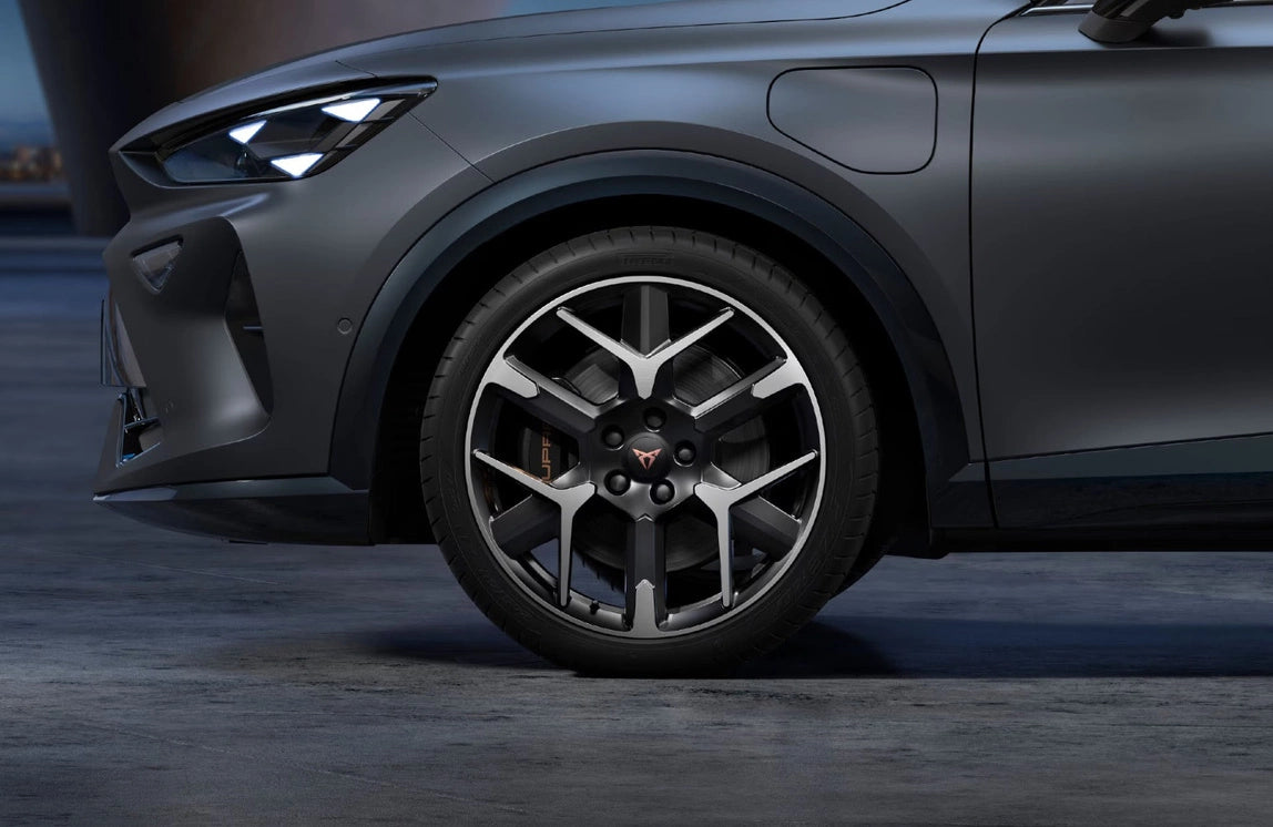Alu kola pro Cupra YF6147 8x18 5x112 ET40 57.1 Black Polished Half Matt | Wheelsup.cz