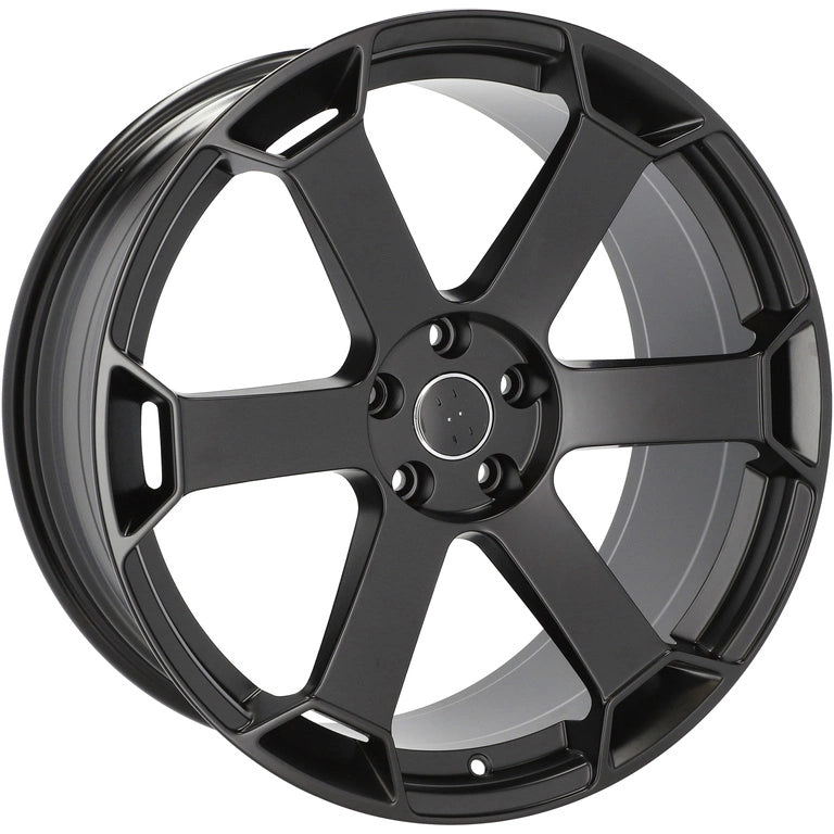 Alu kola pro Audi YF6149 10x22 5x112 ET20 66.6 Satin Black