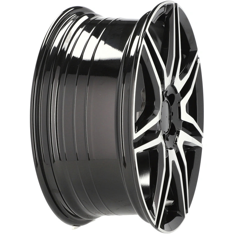 Alu kola pro Mercedes YF7075 8x19 5x112 ET52 66.6 Black Polished | Wheelsup.cz