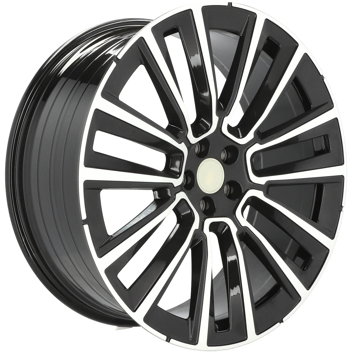 Alu kola pro Volvo YF7076 9x22 5x108 ET38.5 63.4 Black Polished | Wheelsup.cz