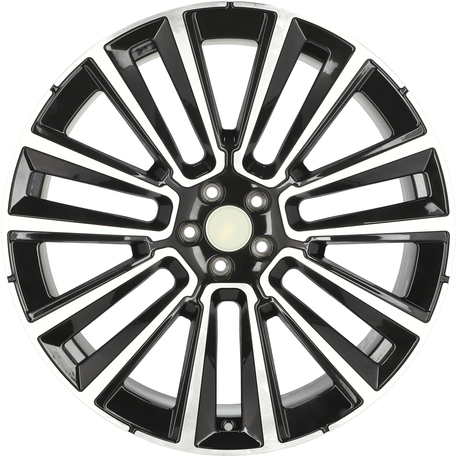 Alu kola pro Volvo YF7076 9x22 5x108 ET38.5 63.4 Black Polished | Wheelsup.cz