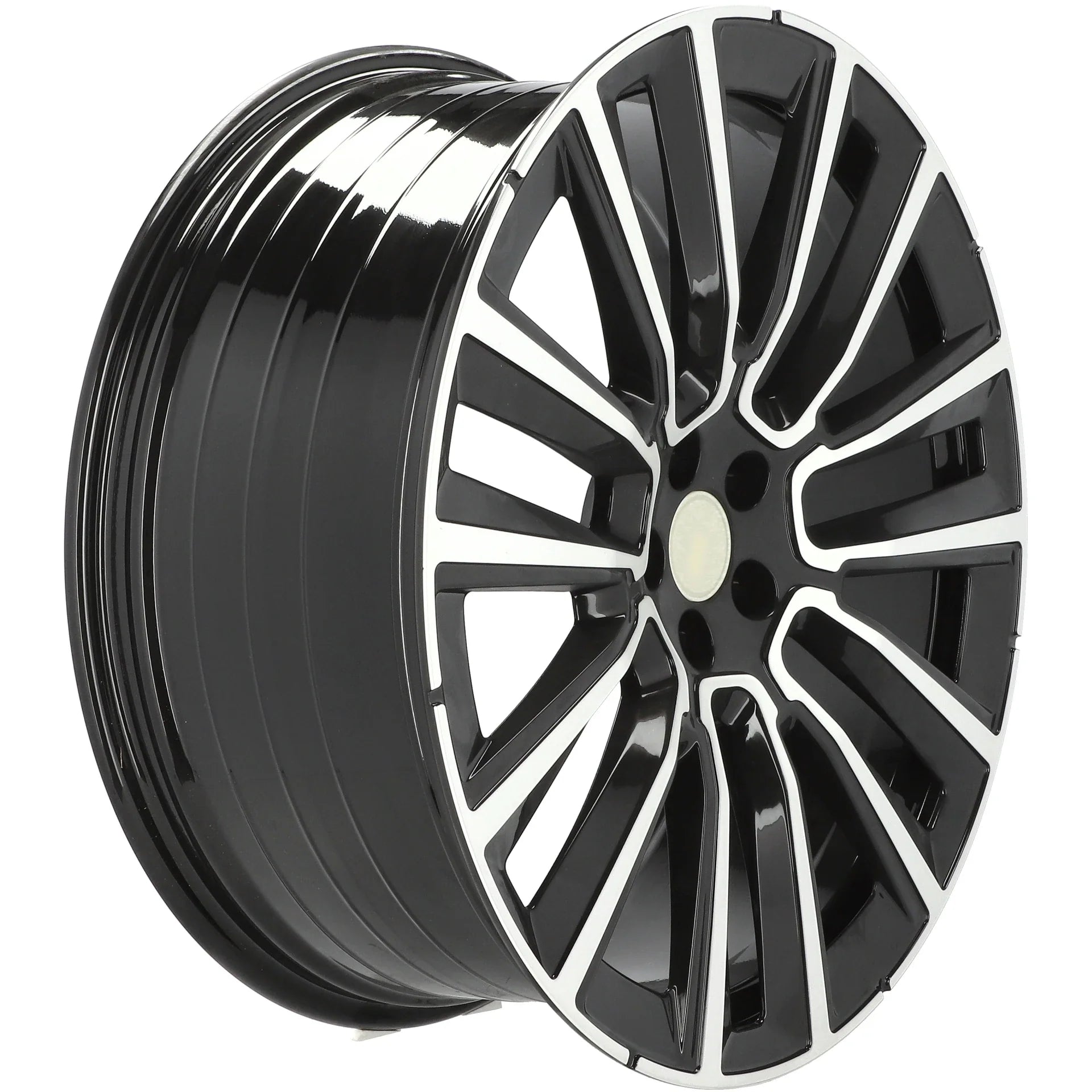 Alu kola pro Volvo YF7076 9x22 5x108 ET38.5 63.4 Black Polished | Wheelsup.cz
