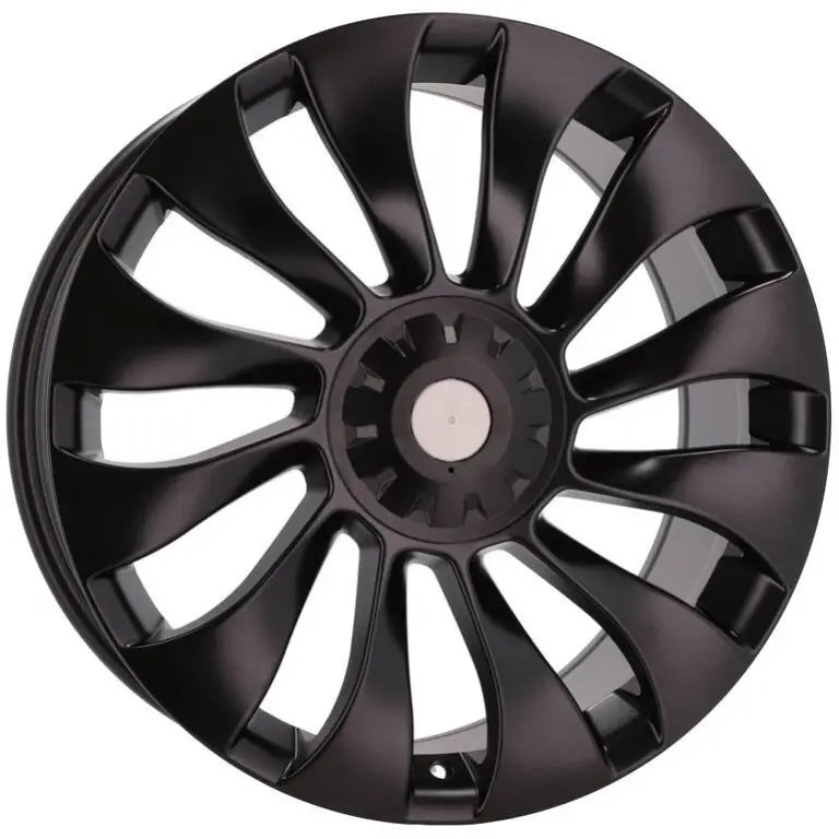 Alu kola pro Tesla YS214 9.5x19 5x114.3 ET45 64.1 Black Half Matt | Wheelsup.cz