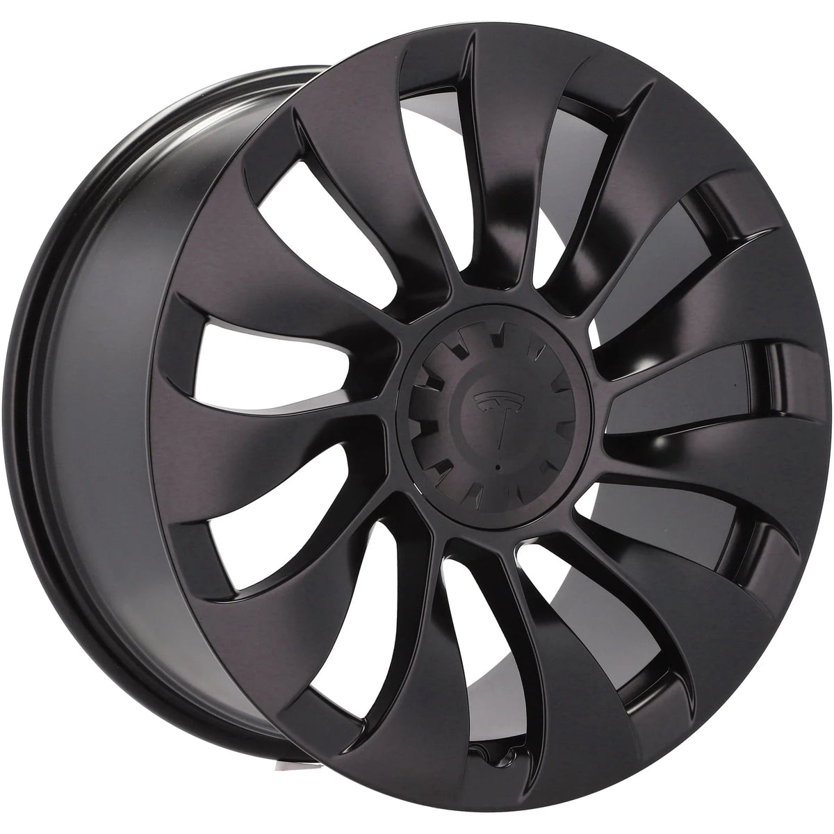 Alu kola pro Tesla YS214 9.5x19 5x114.3 ET45 64.1 Black Half Matt