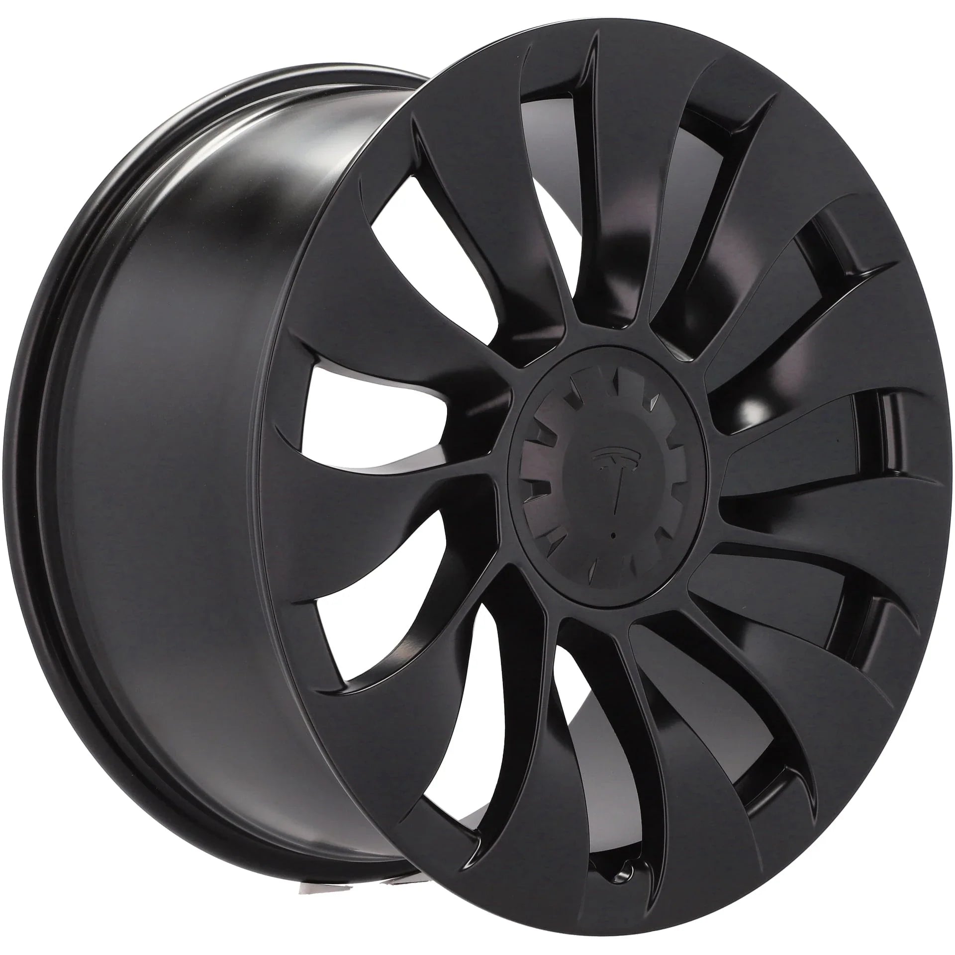 Alu kola pro Tesla YS214 10.5x21 5x114.3 ET48 64.1 Black Half Matt | Wheelsup.cz