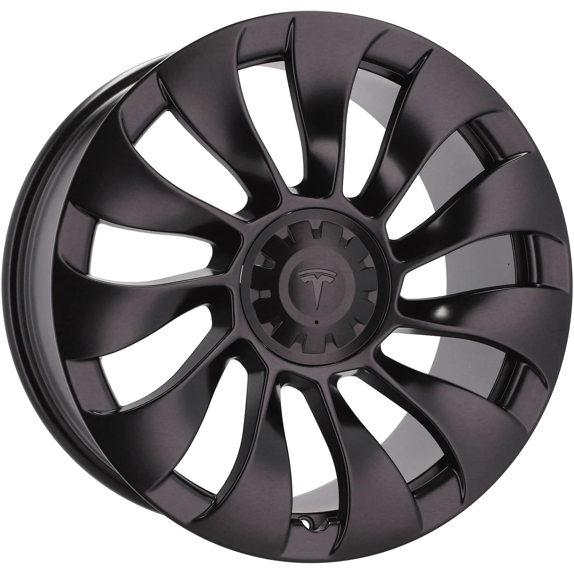 Alu kola pro Tesla YS214 10.5x21 5x114.3 ET48 64.1 Black Half Matt | Wheelsup.cz