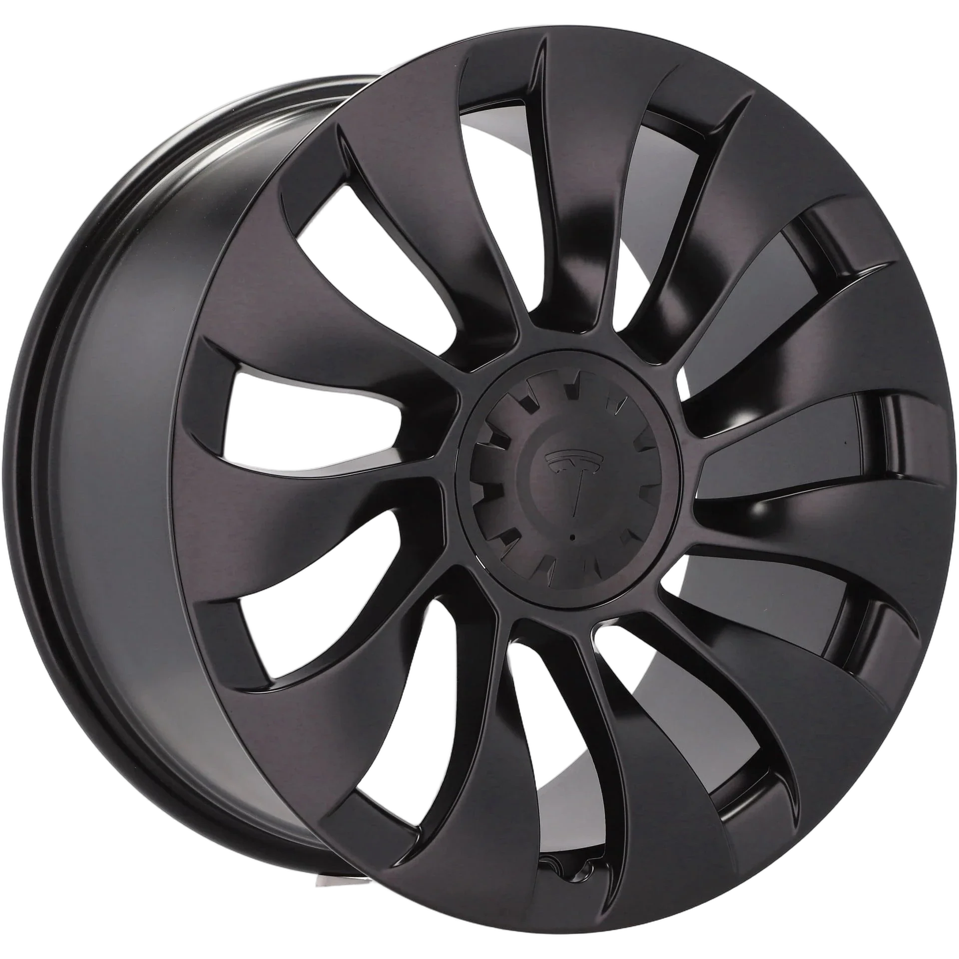 Alu kola pro Tesla YS214 9.5x21 5x114.3 ET40 64.1 Black Half Matt | Wheelsup.cz