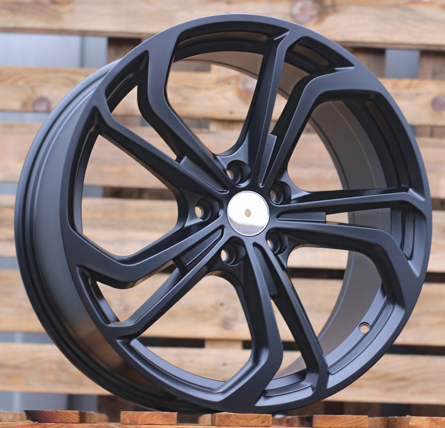 Alu kola pro Volkswagen B1525 7.5x18 5x112 ET51 Black Half Matt | Wheelsup.cz