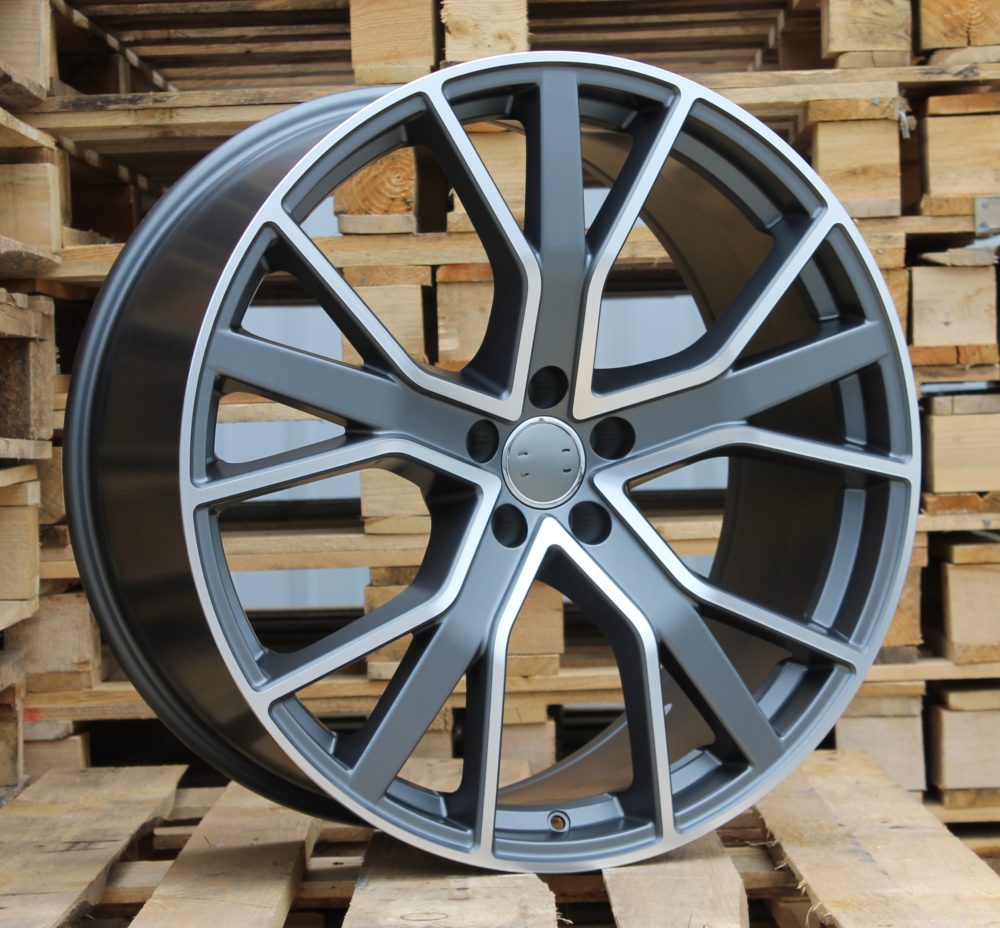 Alu kola pro Audi B5131 8.5x19 5x112 ET32 Grey Polished Half Matt