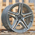 Alu kola pro Mercedes FBX142 11.5x22 5x112 ET47 66.6 Grey Polished