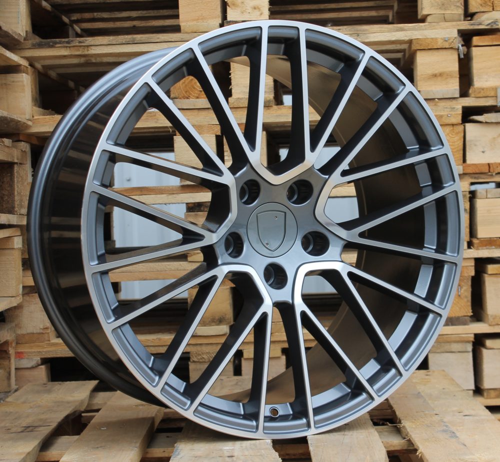 Alu kola pro Porsche FB0010J 11x21 5x130 ET58 71.6 Grey Polished